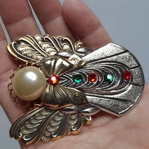 Jane Christmas Angel Brooch